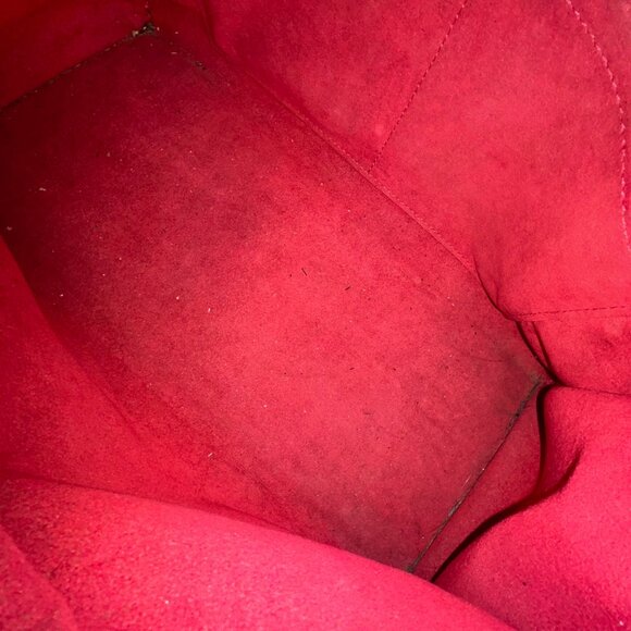 Louis Vuitton Leather Very Tote w/Strap Red - Picture 9 of 16